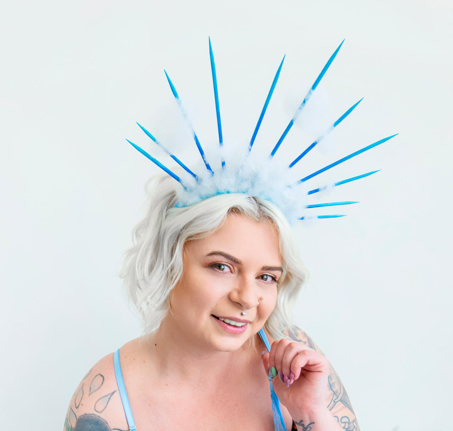 Blue Skies Spiked Cloud Crown