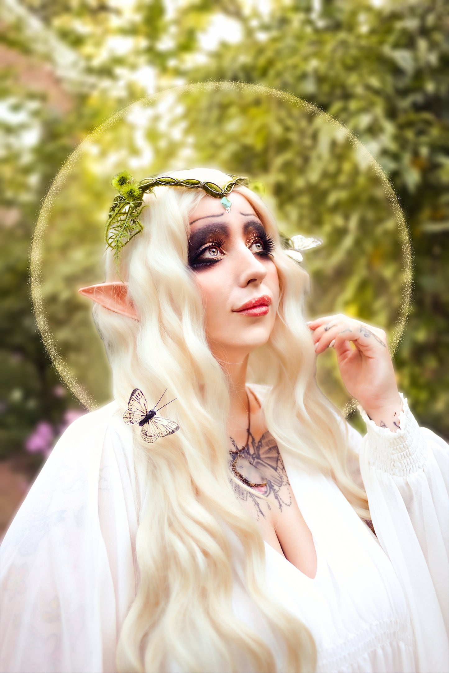 The perfect mix for any fae, elf, fairy, or nymph. The Elven | Fae Fern Circlet.