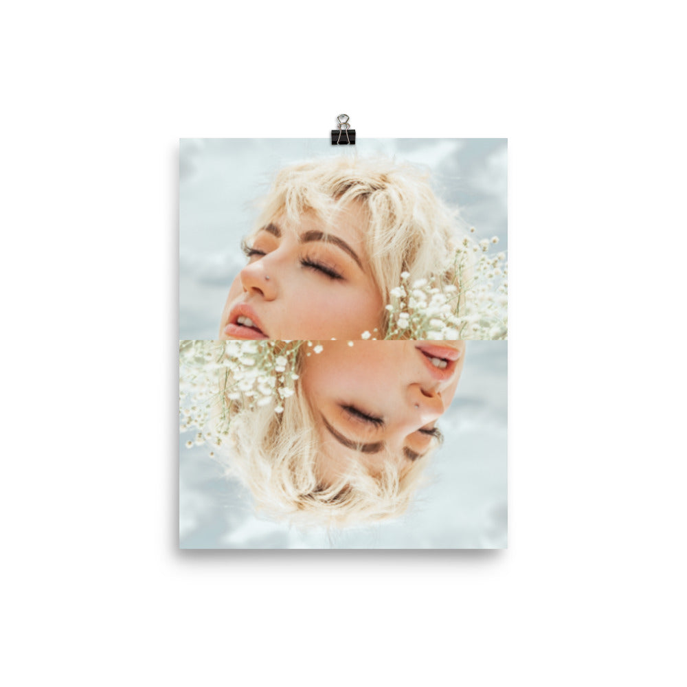 head in the clouds art print