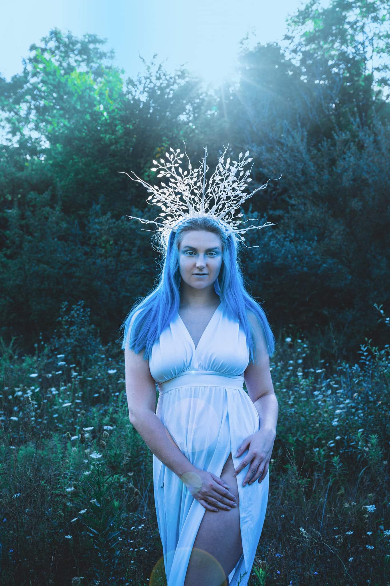 Queens Icey Winter Headpiece