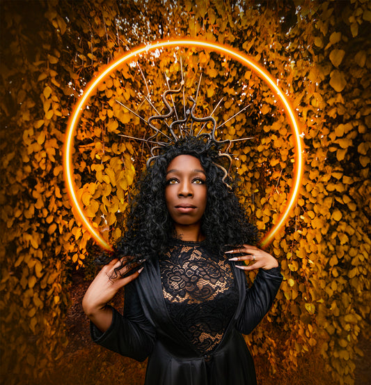 Medusa Spiked Snake Halo Crown