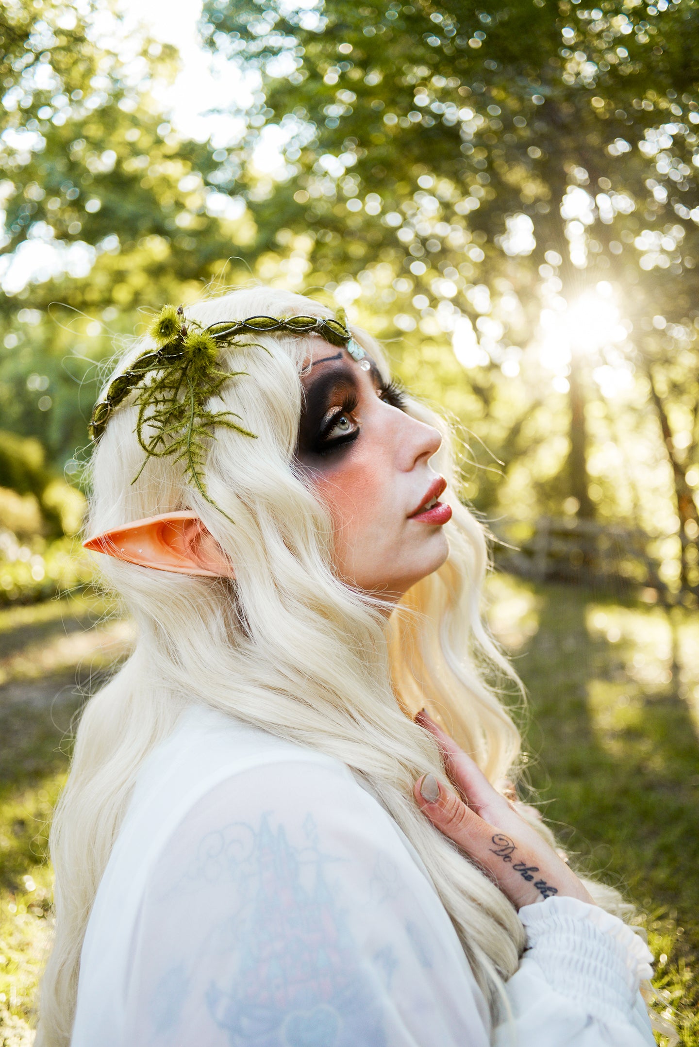 The perfect mix for any fae, elf, fairy, or nymph. The Elven | Fae Fern Circlet.