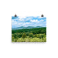 Blue Ridge Mountains, North Carolina Landscape Art Print